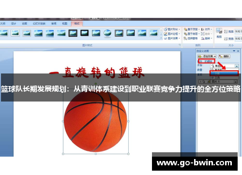 篮球队长期发展规划：从青训体系建设到职业联赛竞争力提升的全方位策略