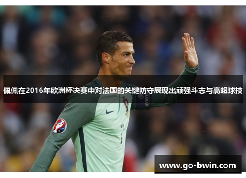 佩佩在2016年欧洲杯决赛中对法国的关键防守展现出顽强斗志与高超球技