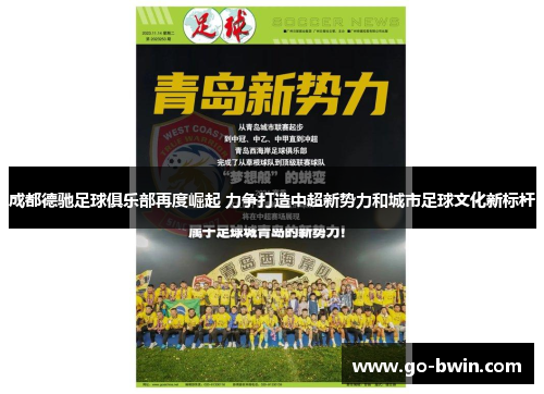成都德驰足球俱乐部再度崛起 力争打造中超新势力和城市足球文化新标杆