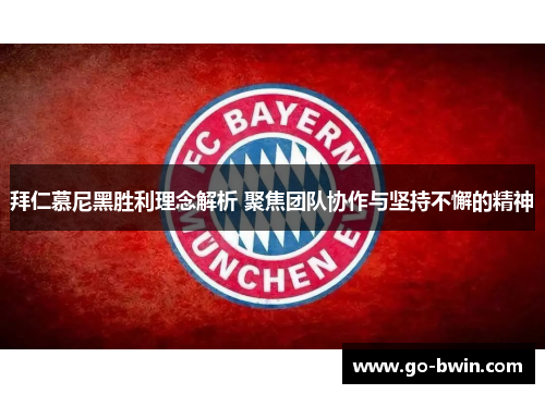 拜仁慕尼黑胜利理念解析 聚焦团队协作与坚持不懈的精神