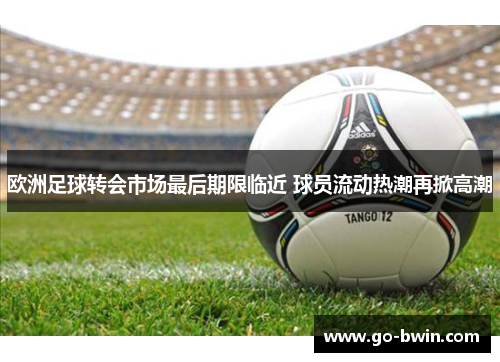 欧洲足球转会市场最后期限临近 球员流动热潮再掀高潮